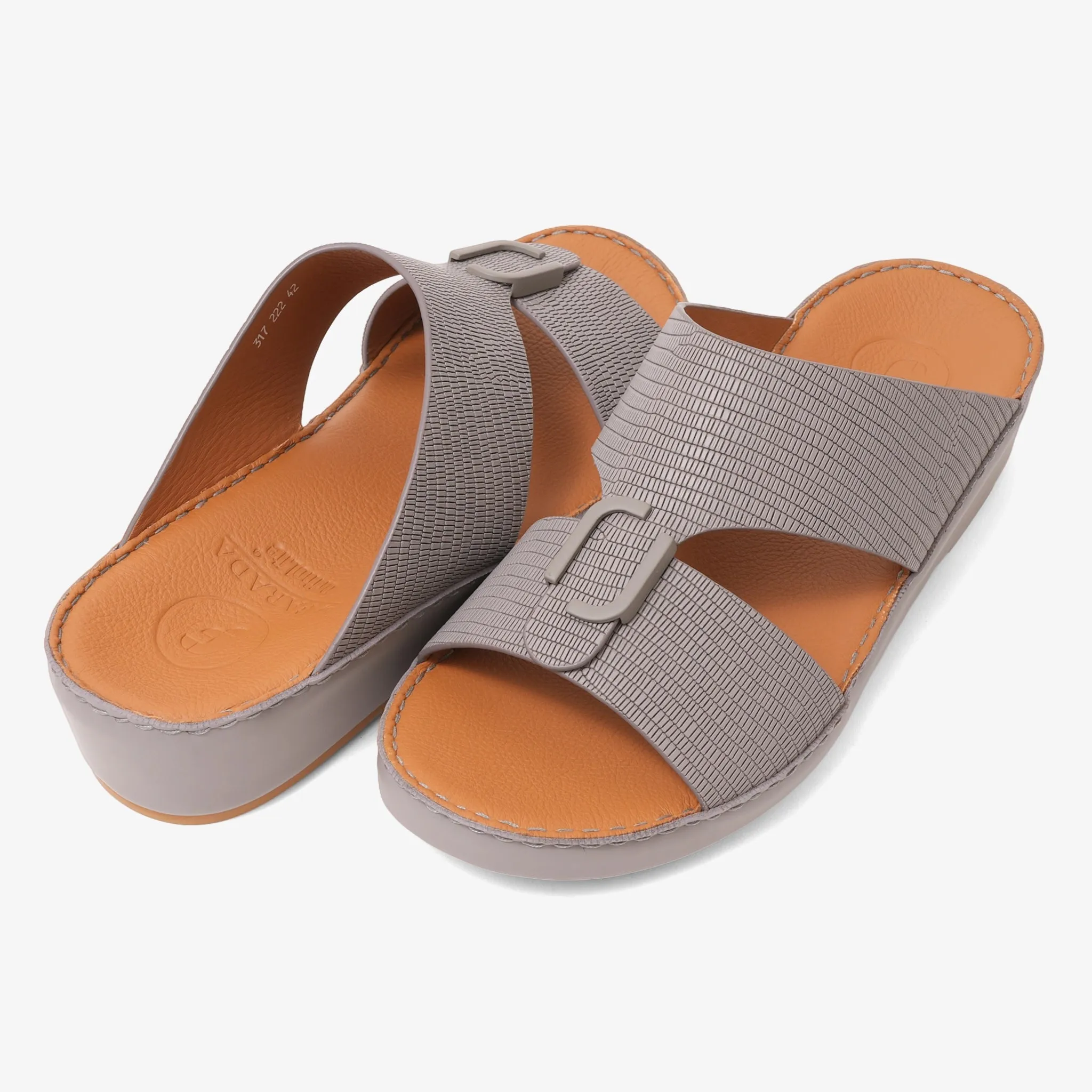 DAVINCI MENS FARADA ARABIC SANDALS LONDON -SKY