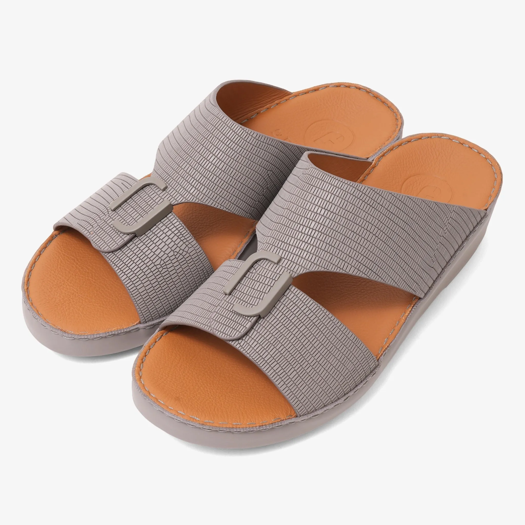 DAVINCI MENS FARADA ARABIC SANDALS LONDON -SKY