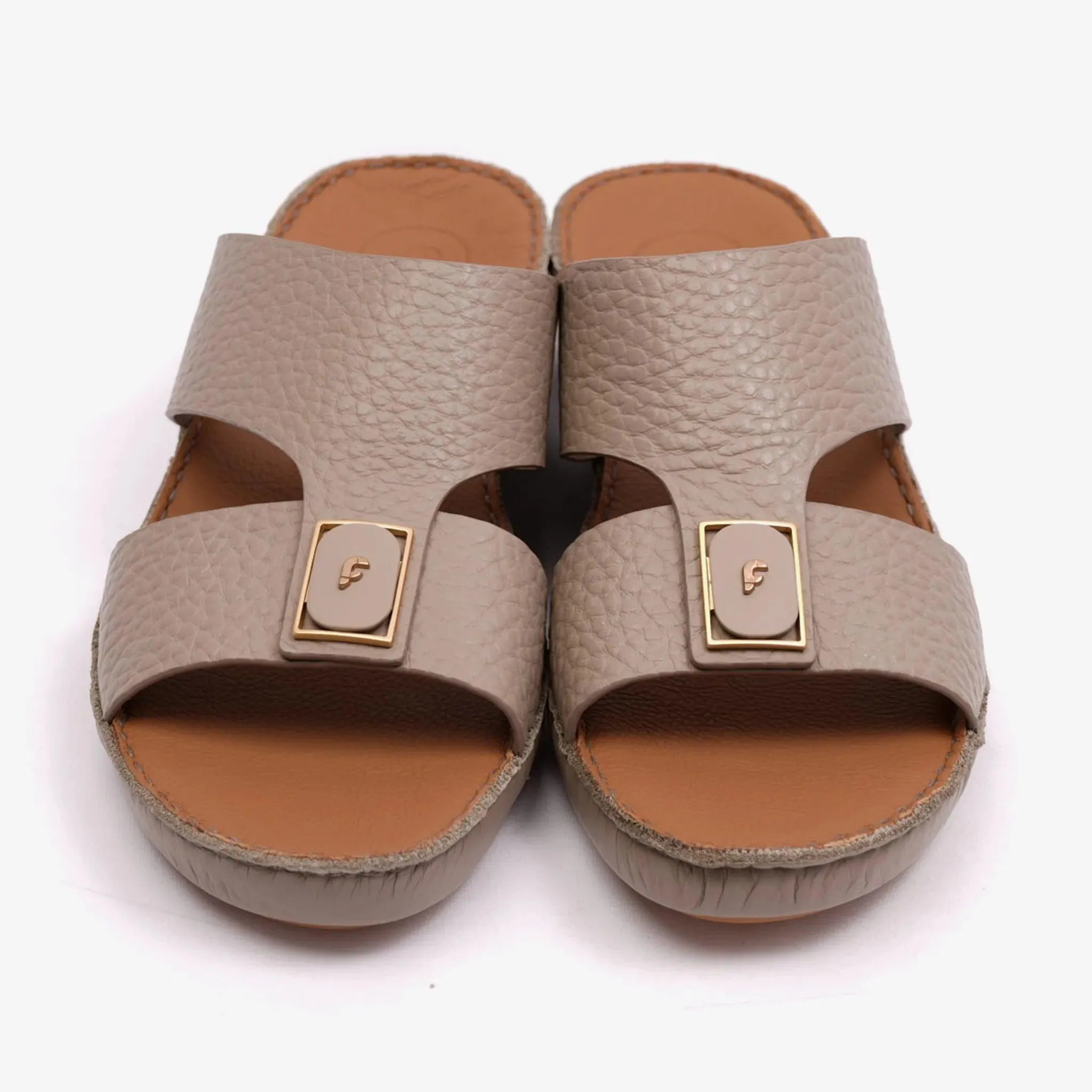DAVINCI TIMELESS HAMMERED ARABIC SANDALS SANTORINI