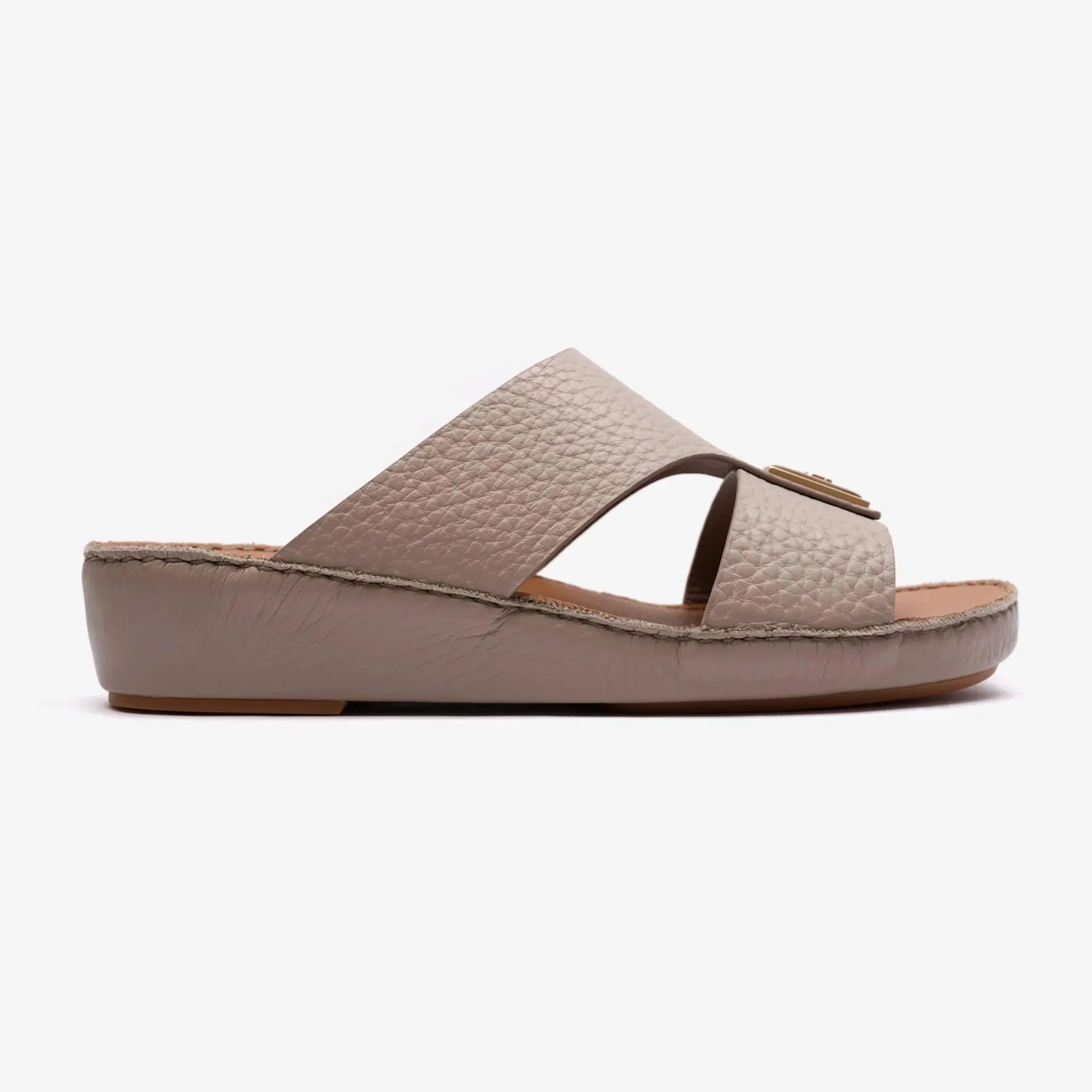 DAVINCI TIMELESS HAMMERED ARABIC SANDALS SANTORINI