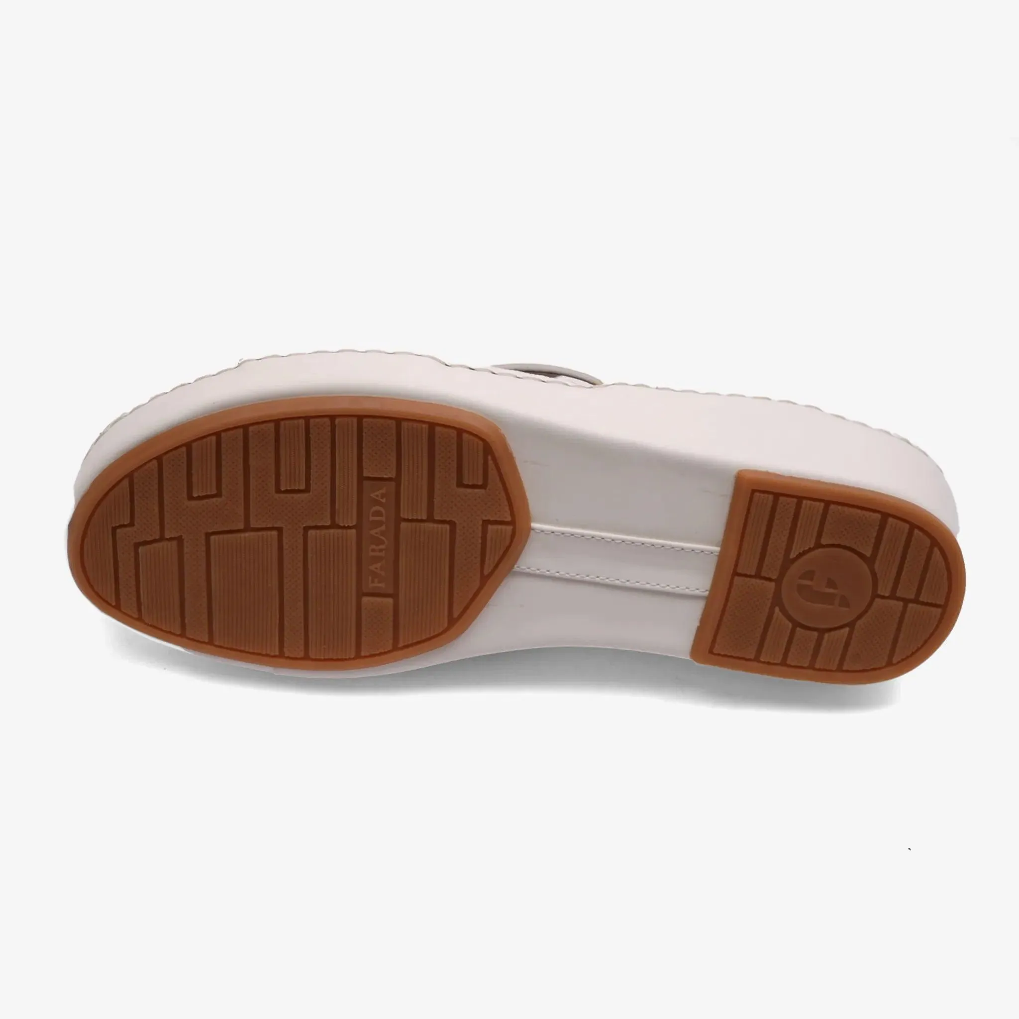 DAVINCI TIMELESS MATT ARABIC SANDALS WHITE