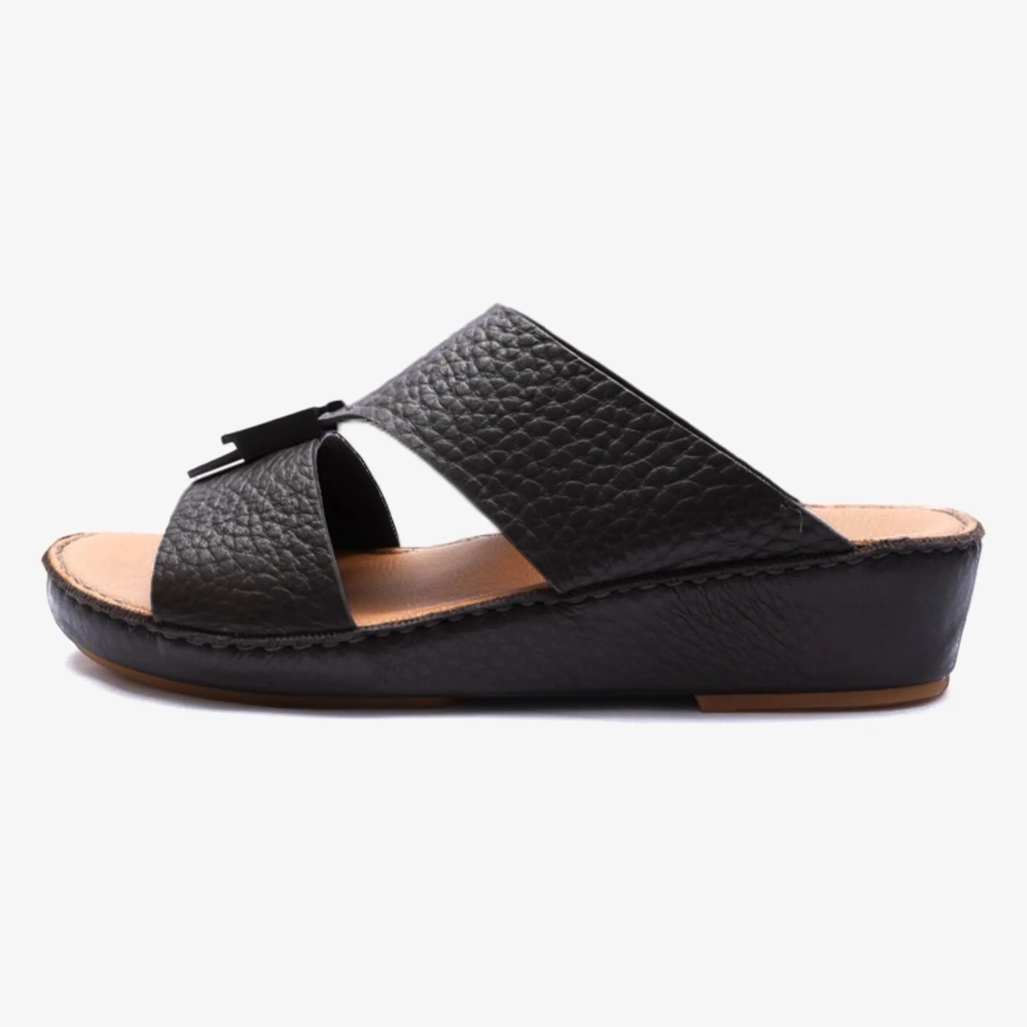 DAVINCI TIMELESS UNLINED HAMMERED CLASSIC ARABIC SANDALS OLD-BROWN