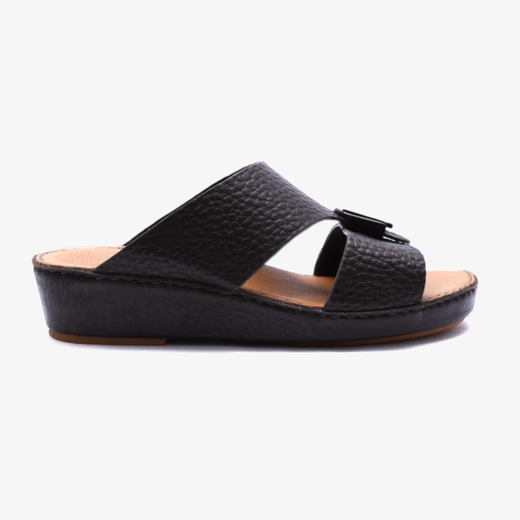 DAVINCI TIMELESS UNLINED HAMMERED CLASSIC ARABIC SANDALS OLD-BROWN