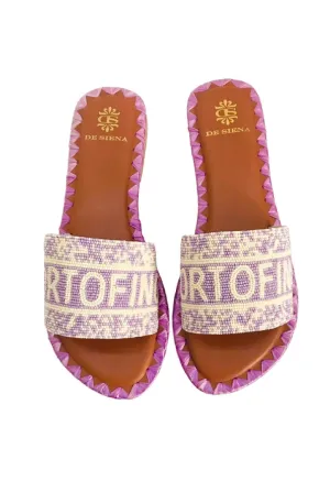 DE SIENA Portofino Lilac Flats