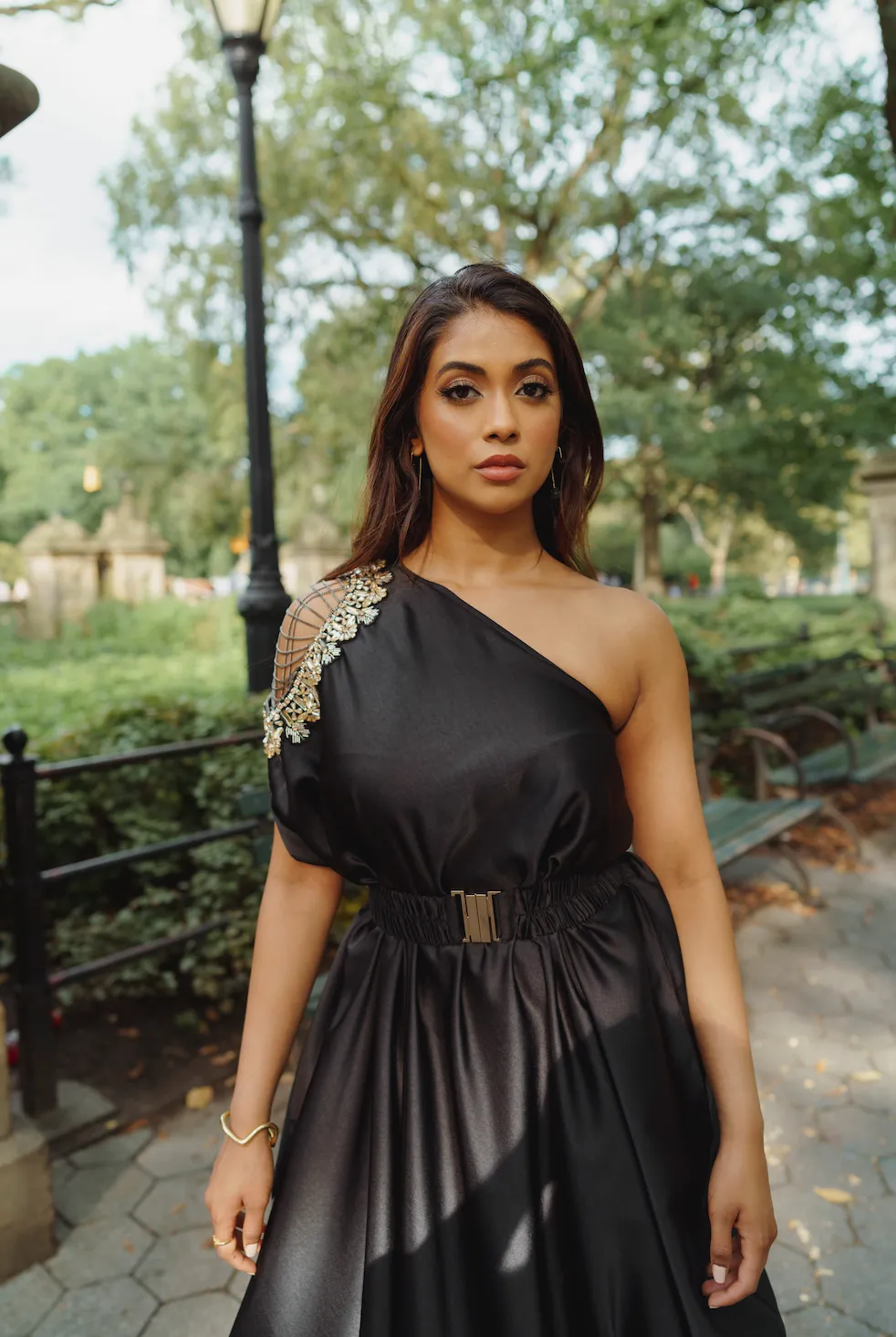 Devan One-Shoulder Dress