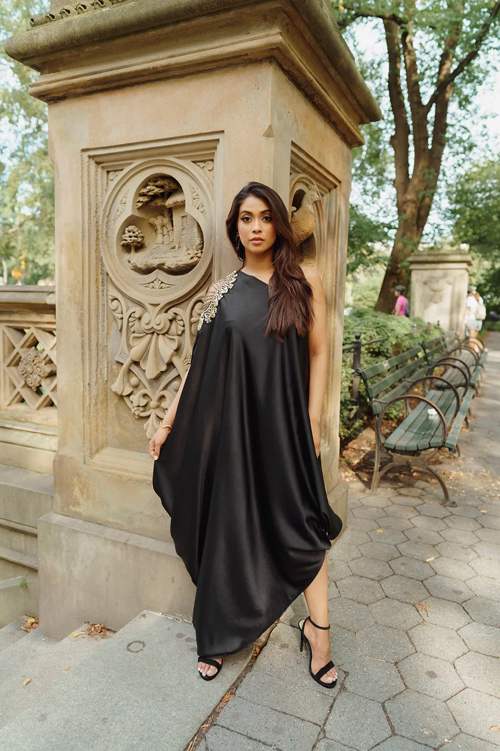 Devan One-Shoulder Dress