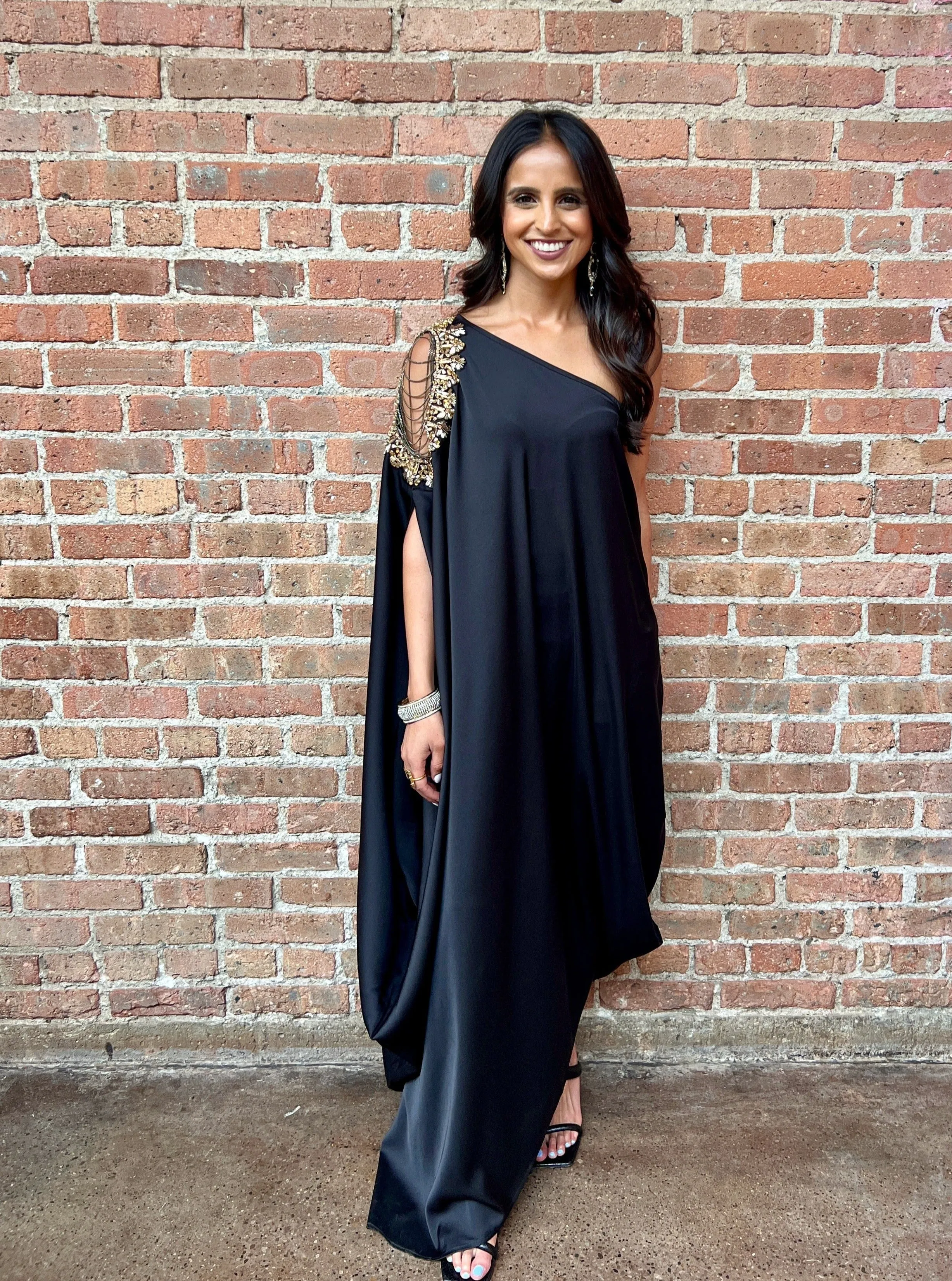 Devan One-Shoulder Dress