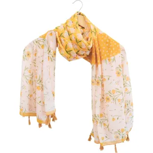 Ditsy Mustard Scarf