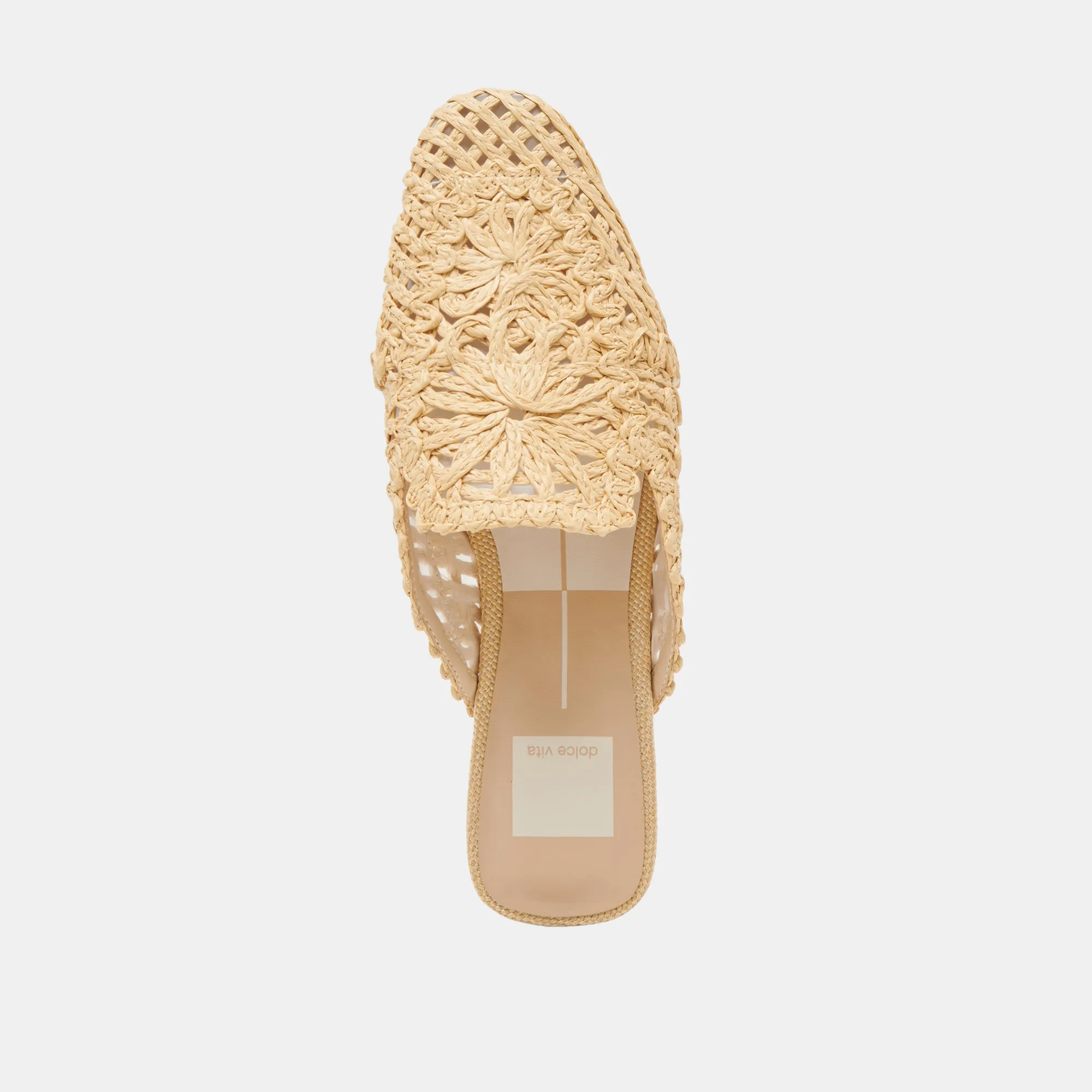 DIYA FLATS LT NATURAL MACRAME