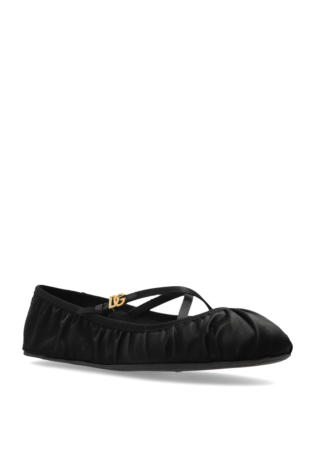 Dolce & Gabbana Satin Ballet Flats