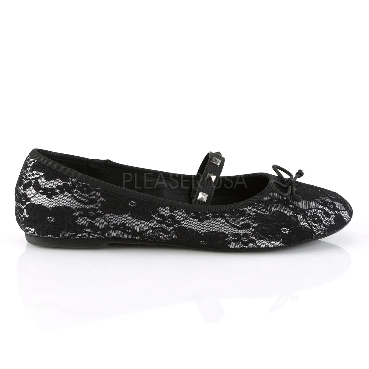 DRAC-07  White Satin-Black Lace Overlay