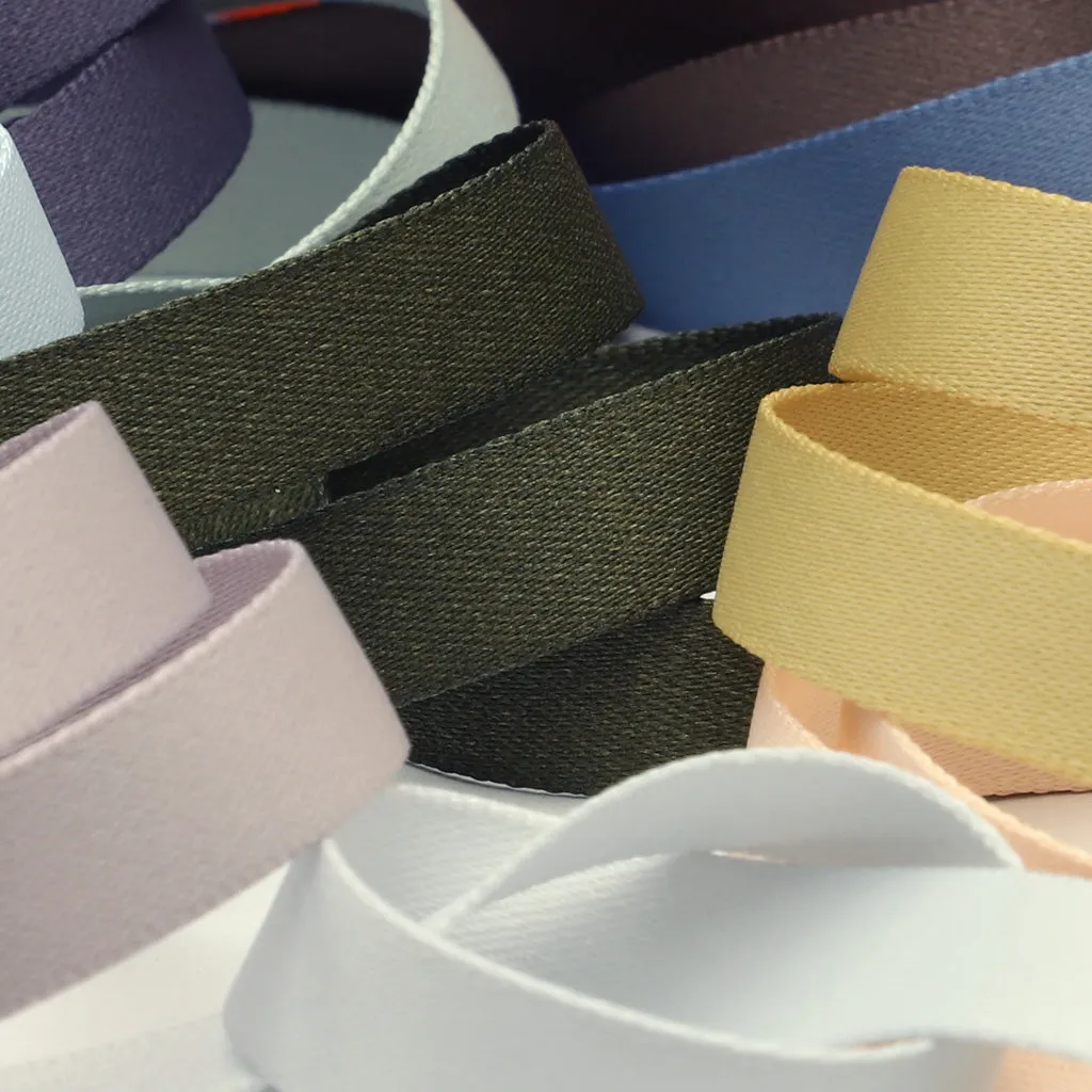 Drape Mat Satin Ribbon #105 Steel Black