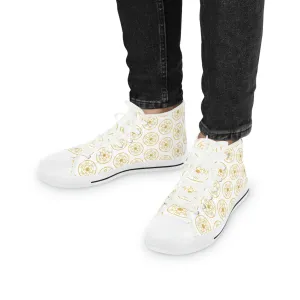 DYNYSTY - Men's High Top Sneakers - White