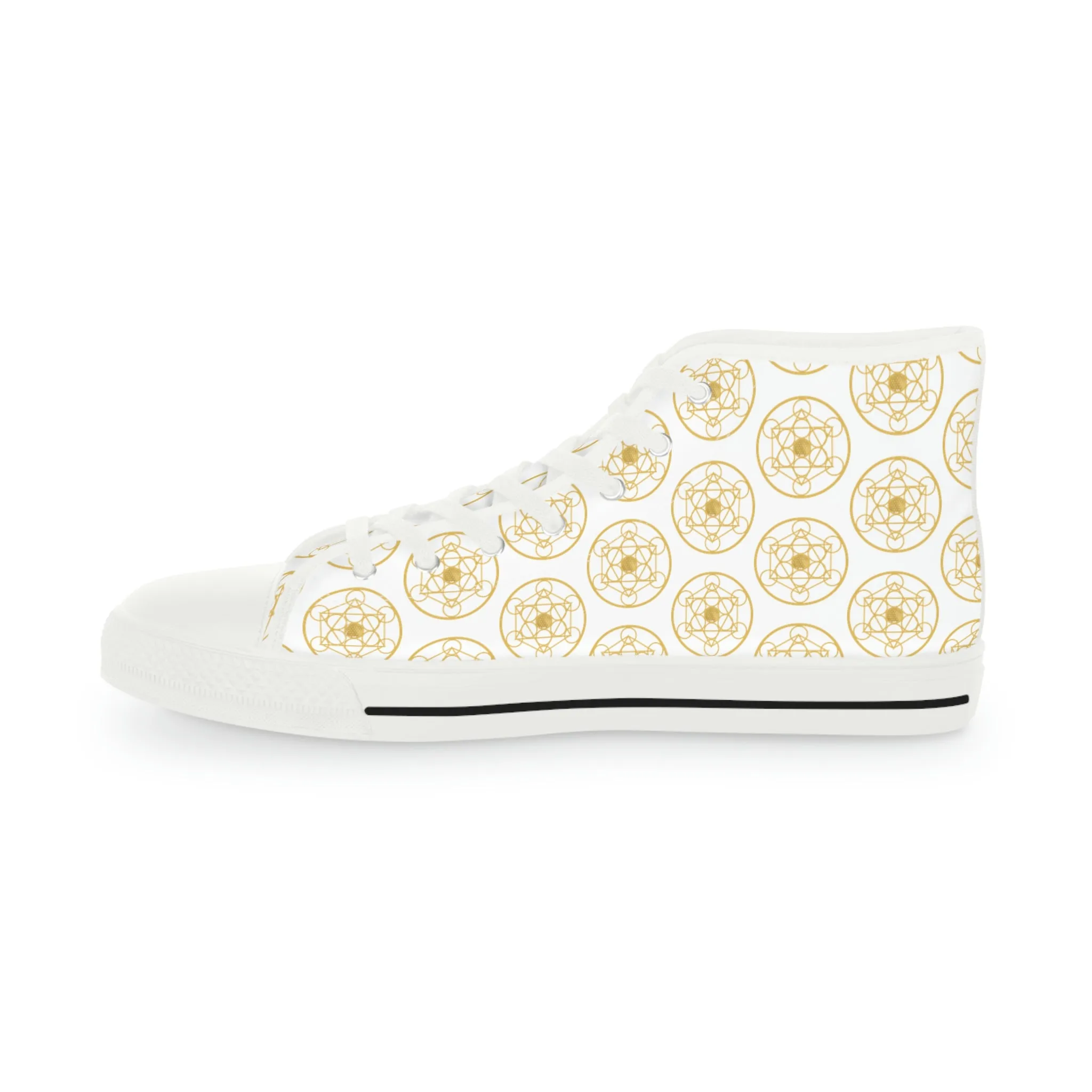 DYNYSTY - Men's High Top Sneakers - White