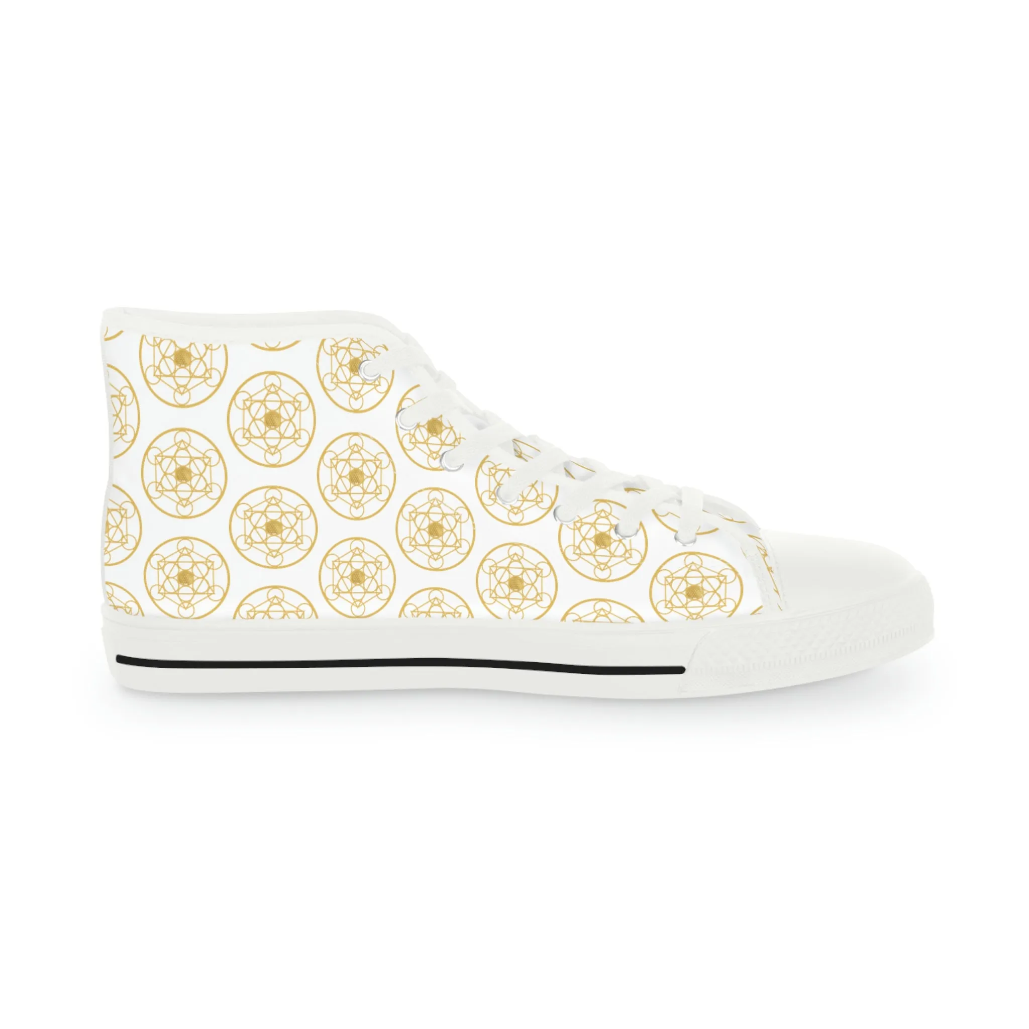 DYNYSTY - Men's High Top Sneakers - White