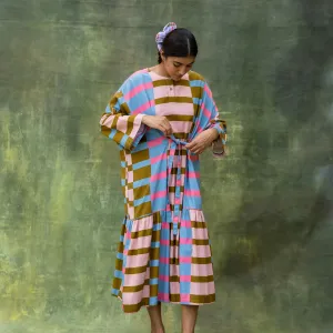Edith | Striped Maxi Dress