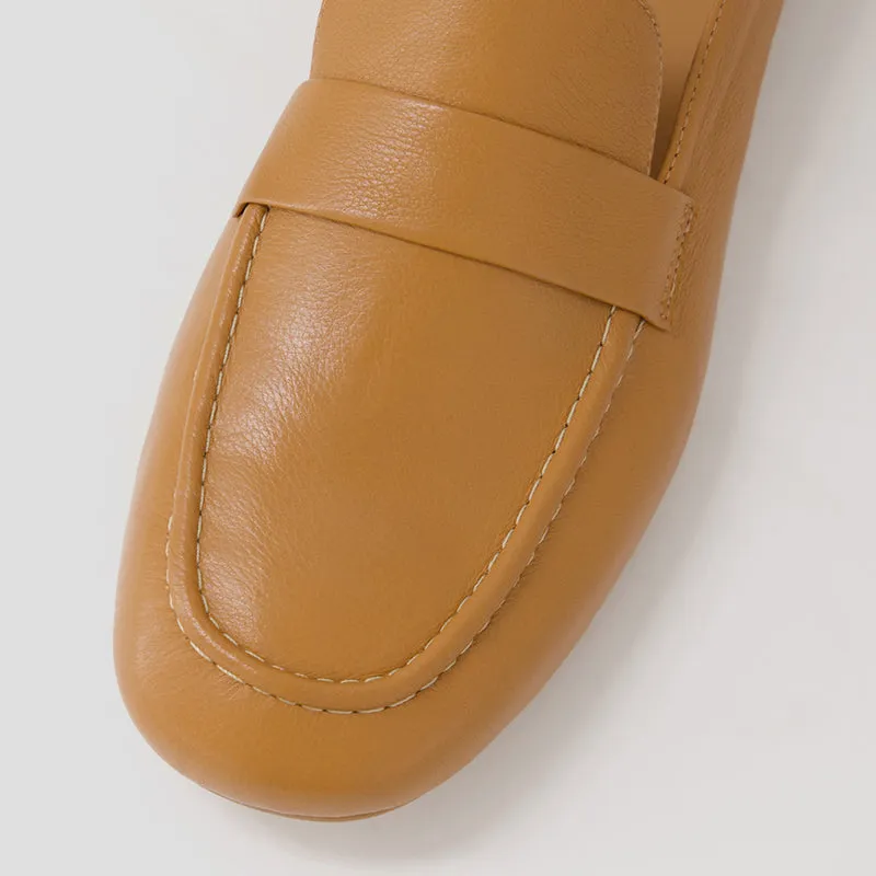 EFRAN W - DARK TAN LEATHER