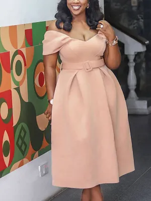 Elegant Evening A Line Dress