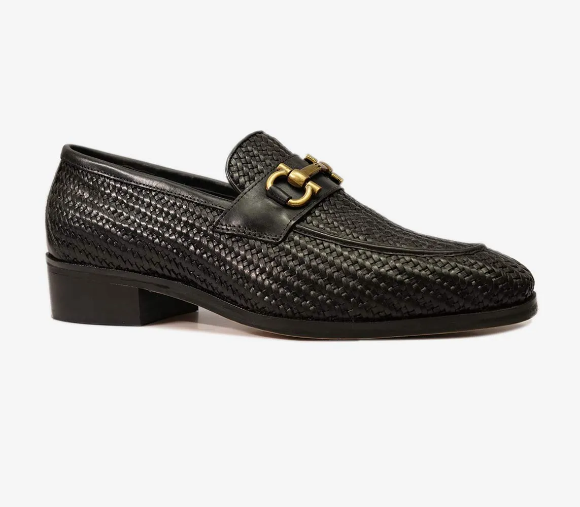 Elegant Men's Handmade Leather Loafers by Piel Cuero