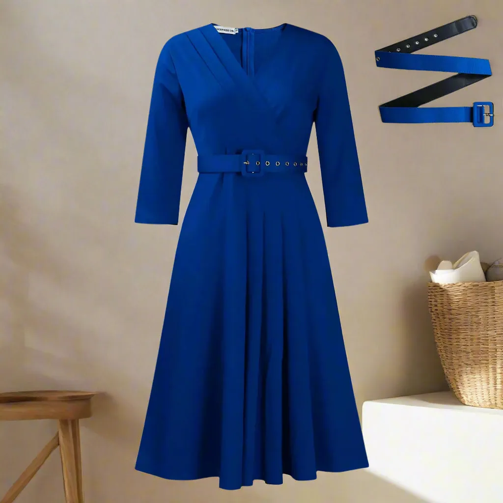 Elegant Pleated Dress