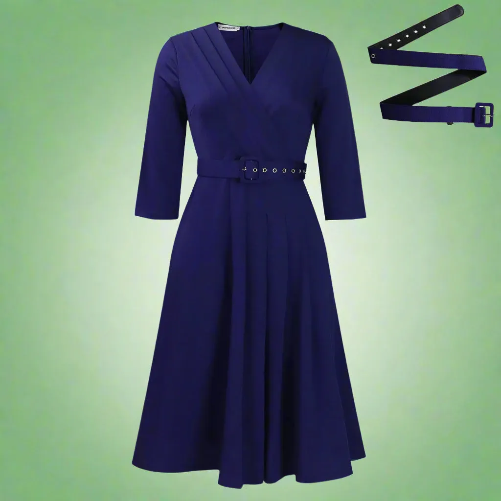 Elegant Pleated Dress