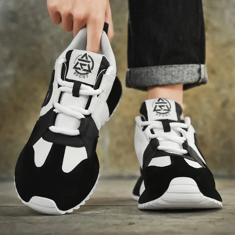 Elite Breathable Men's Sneakers for Active Living