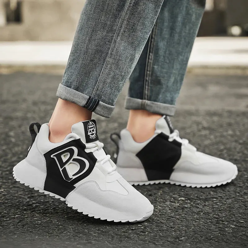 Elite Breathable Men's Sneakers for Active Living