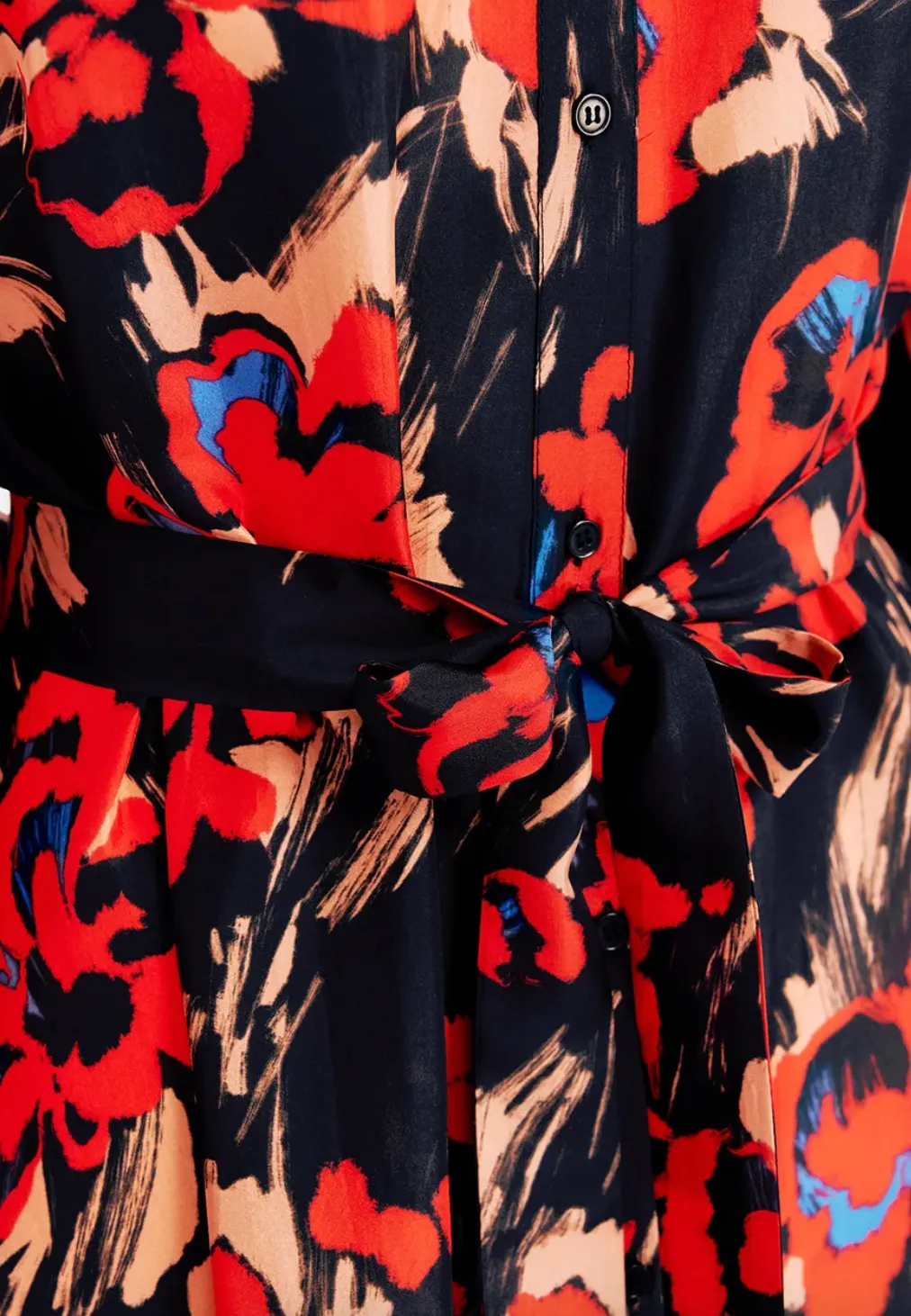 Essentiel Silk Print Dress