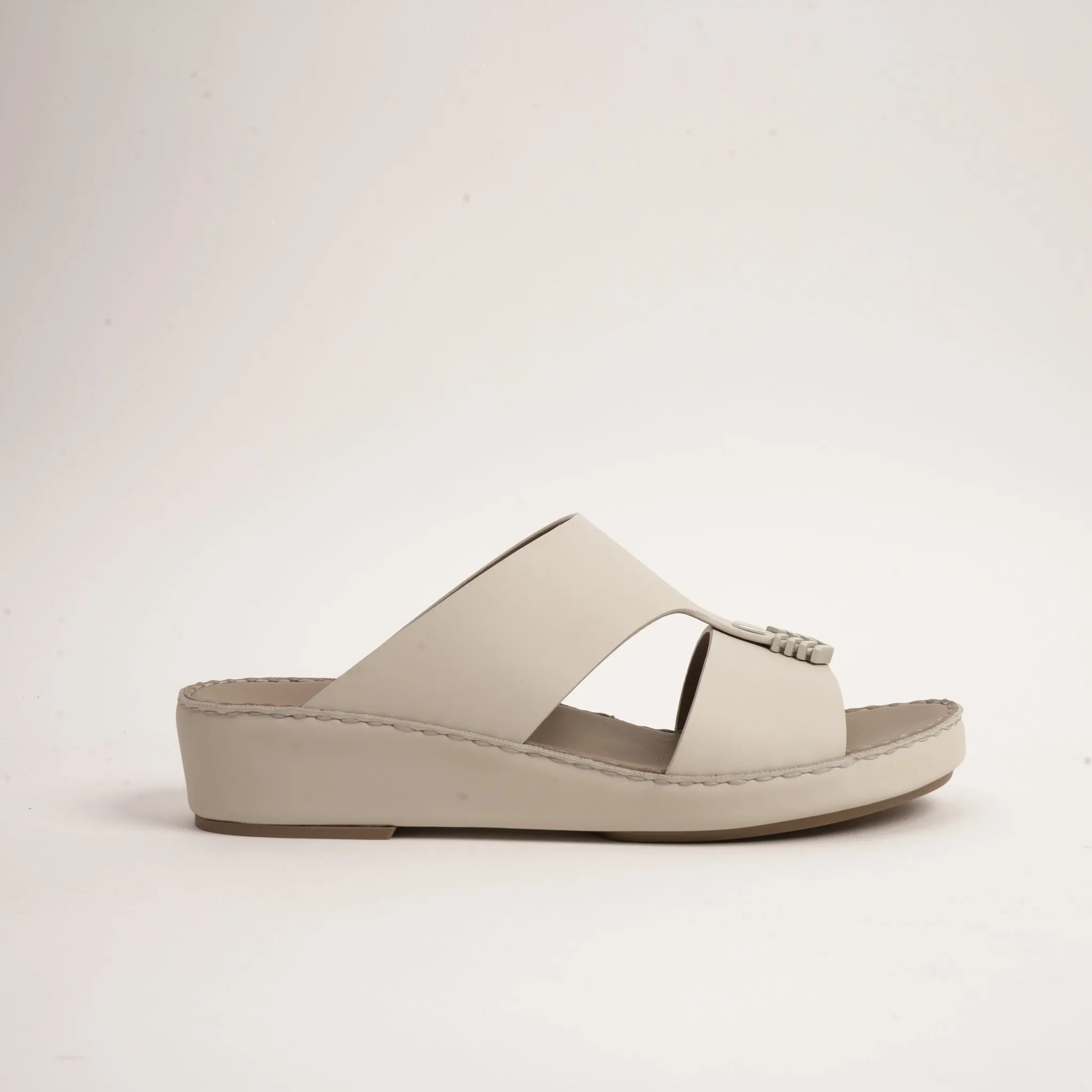FARADA MENS UNIQUE TEXTURED WITH T-STAP SANDALS COLD