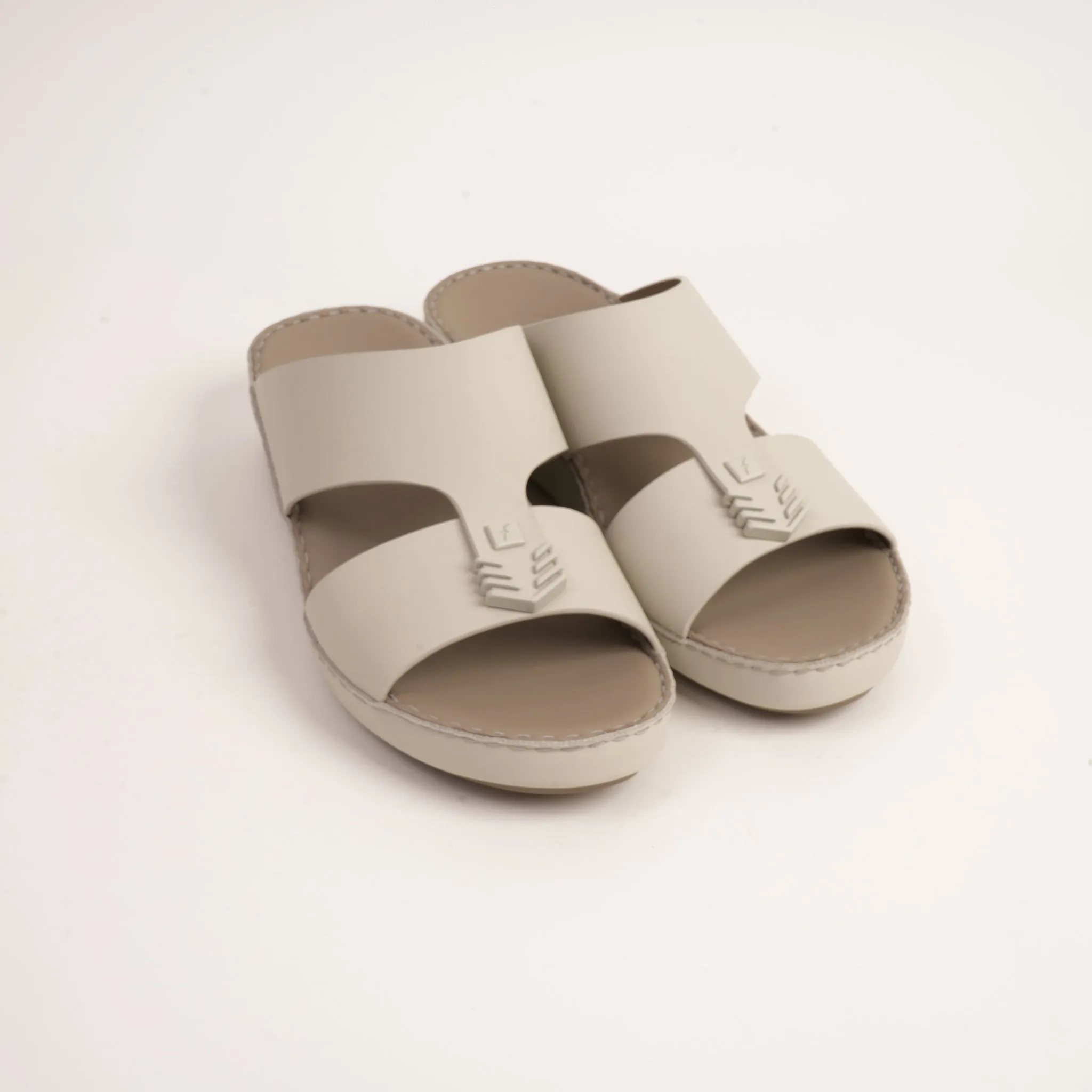 FARADA MENS UNIQUE TEXTURED WITH T-STAP SANDALS COLD