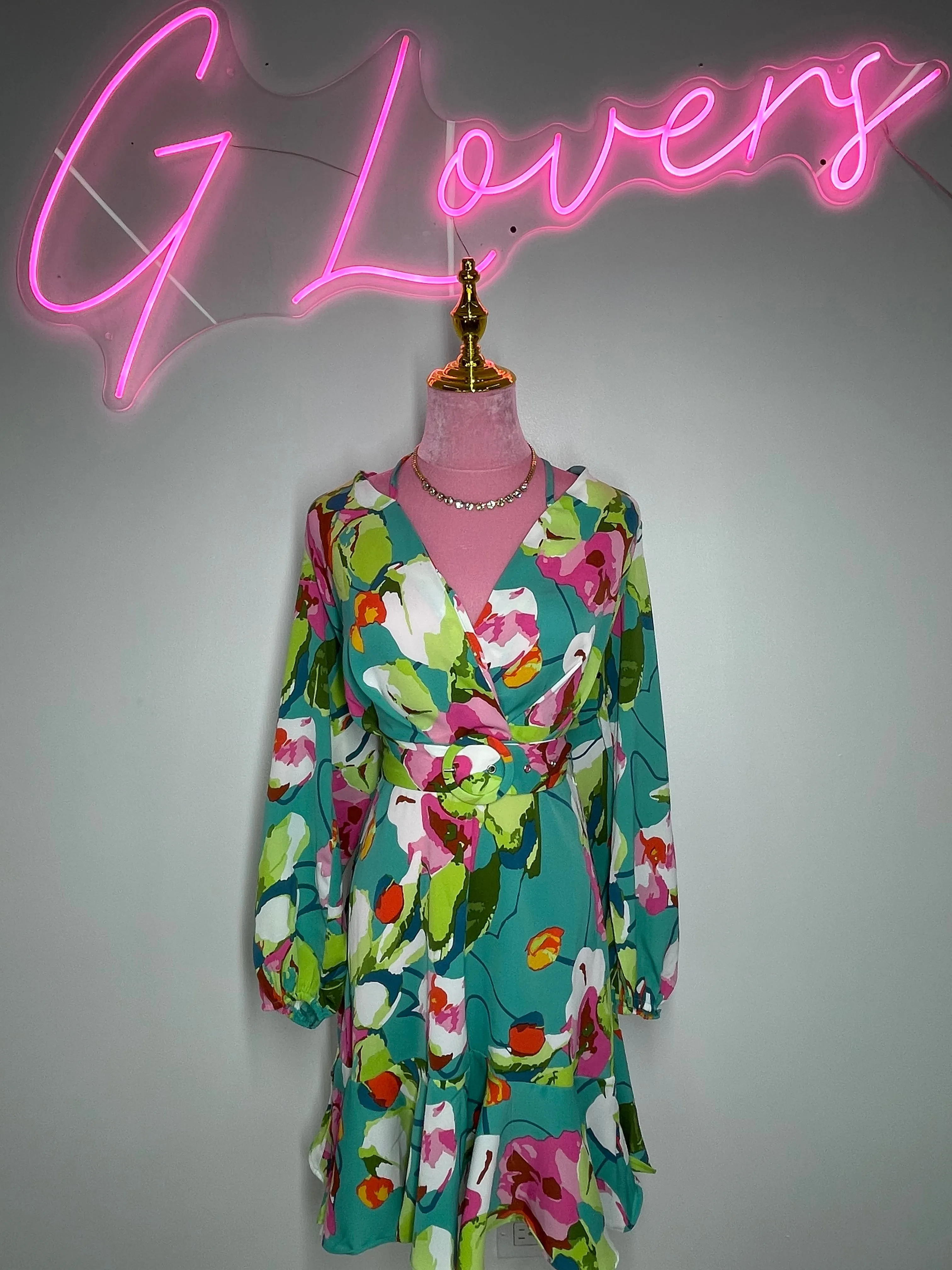 Floral Chic Dress
