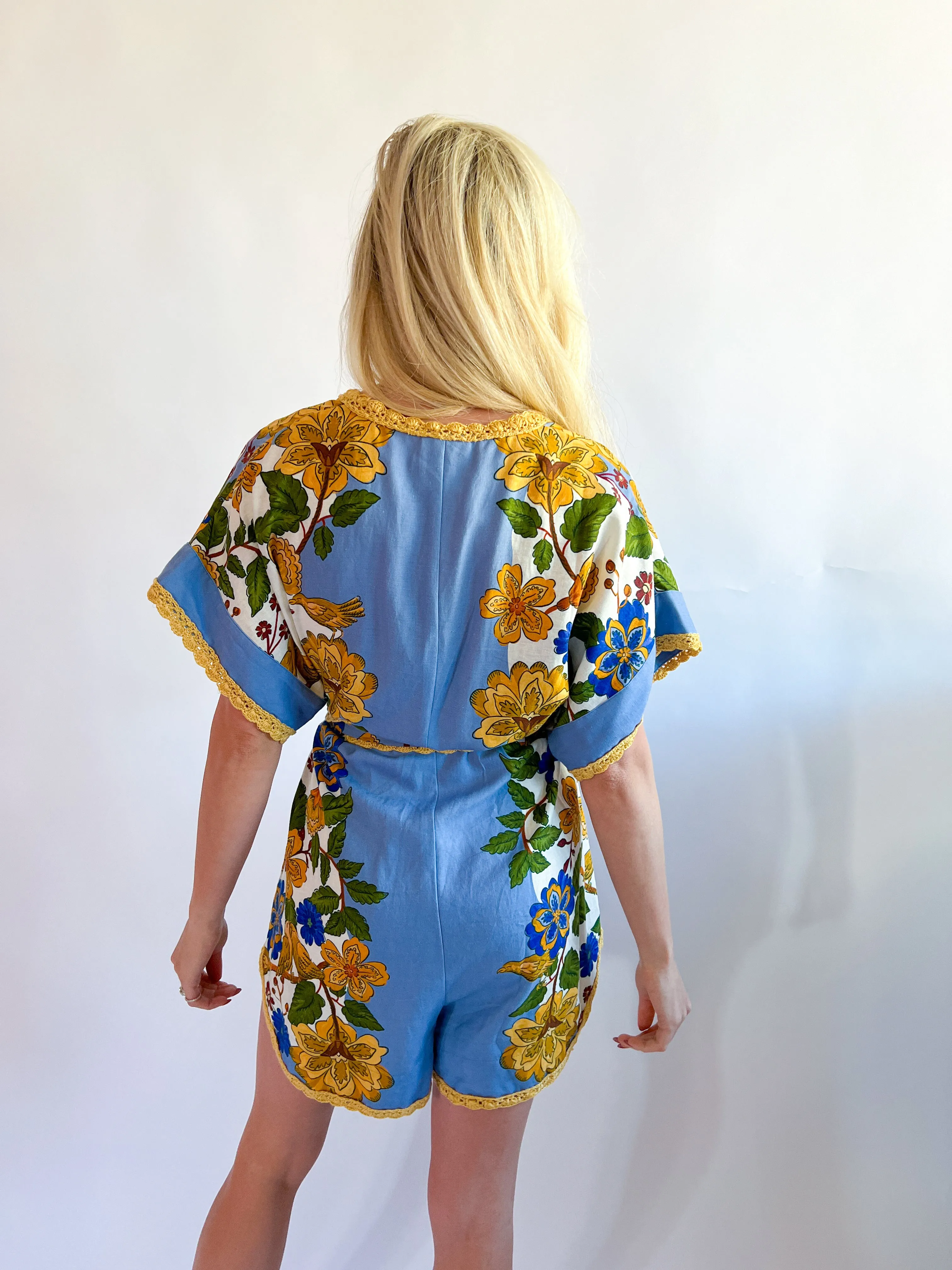 Garden Scarf Jumper Coverup