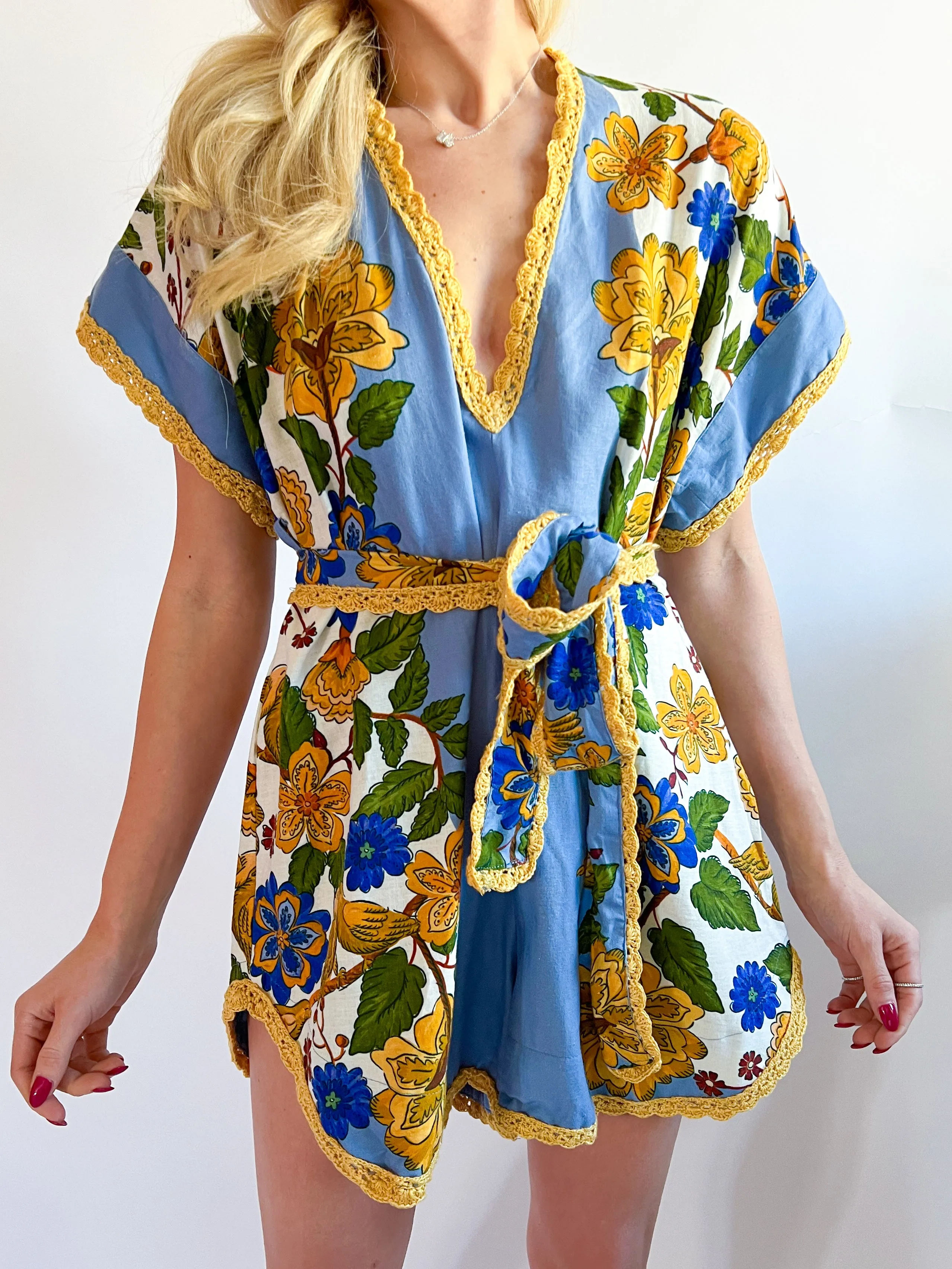 Garden Scarf Jumper Coverup