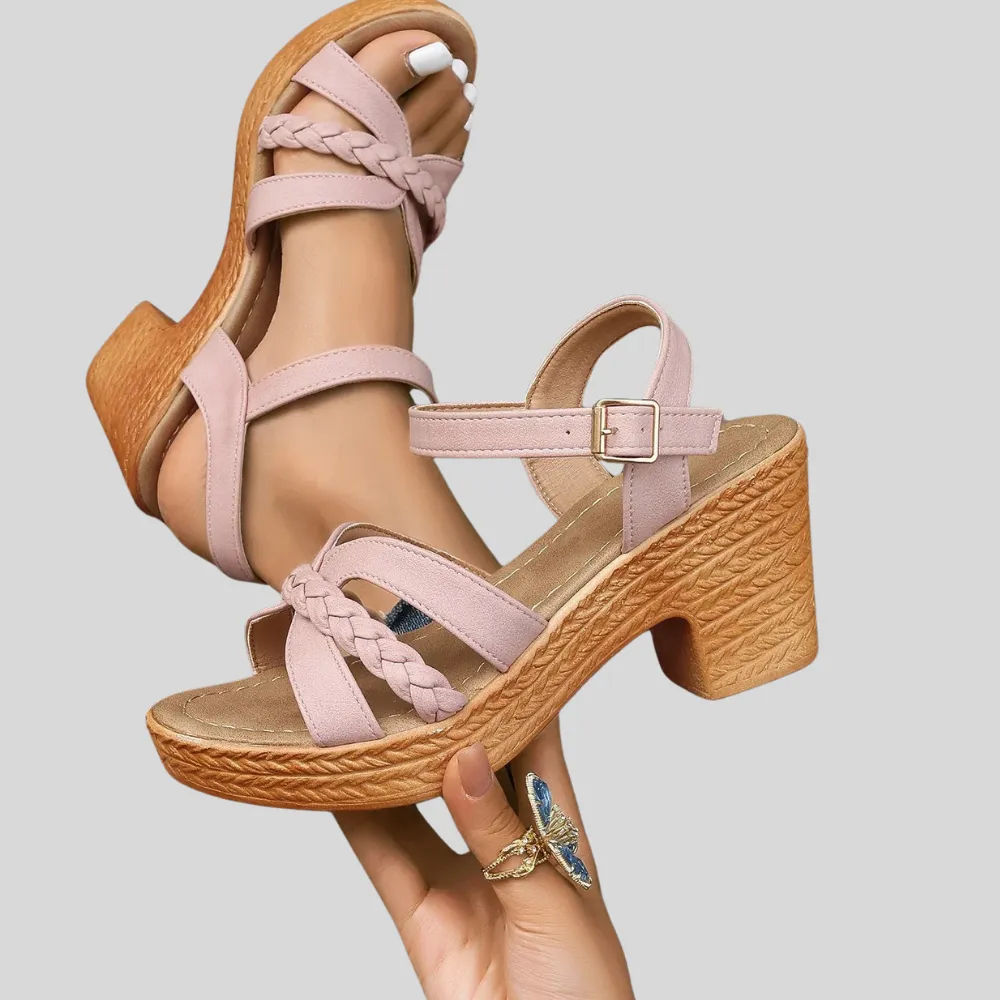Gianna -  Classic Mid-Heel Sandals