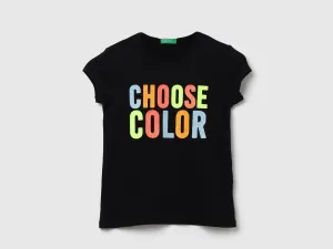 Girls Printed Round Neck Top
