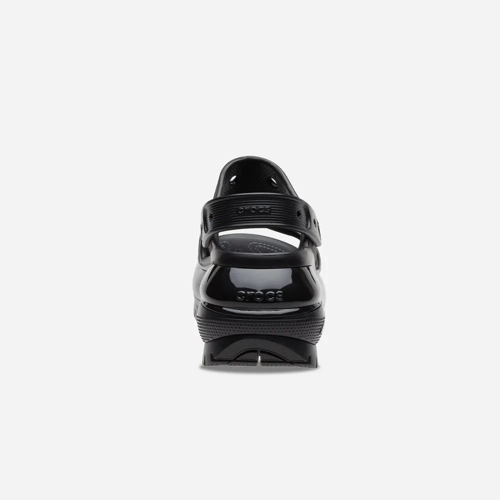 Giày Sandals Unisex Crocs Classic Mega Crush - Đen