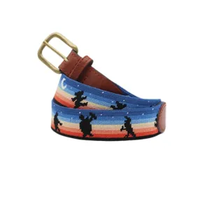 Grateful Dead Moondance Needlepoint Belt
