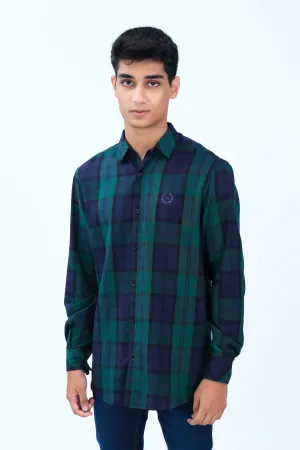 Green Check Shirt