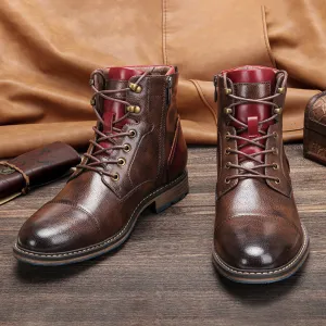 Hand Tooled Leather Boots