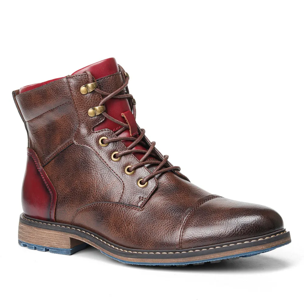 Hand Tooled Leather Boots