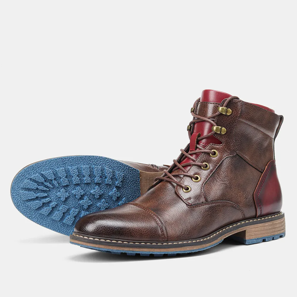 Hand Tooled Leather Boots