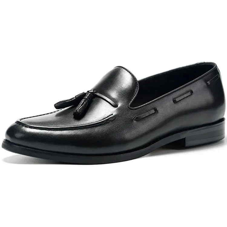 Handmade Full Grain Leather Elegant Loafers