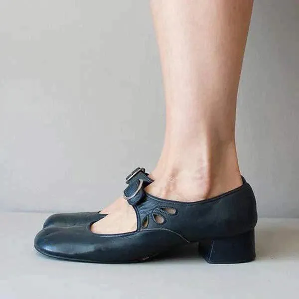 Hannah™ | Classic Low Heel Sandals