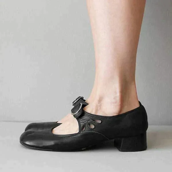 Hannah™ | Classic Low Heel Sandals