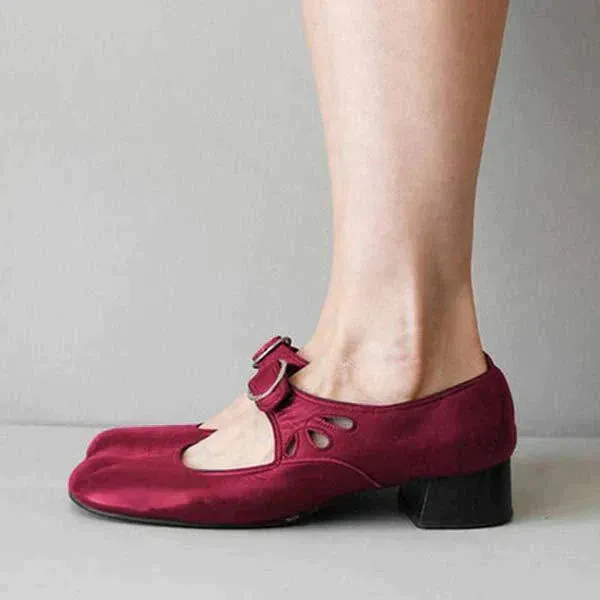 Hannah™ | Classic Low Heel Sandals