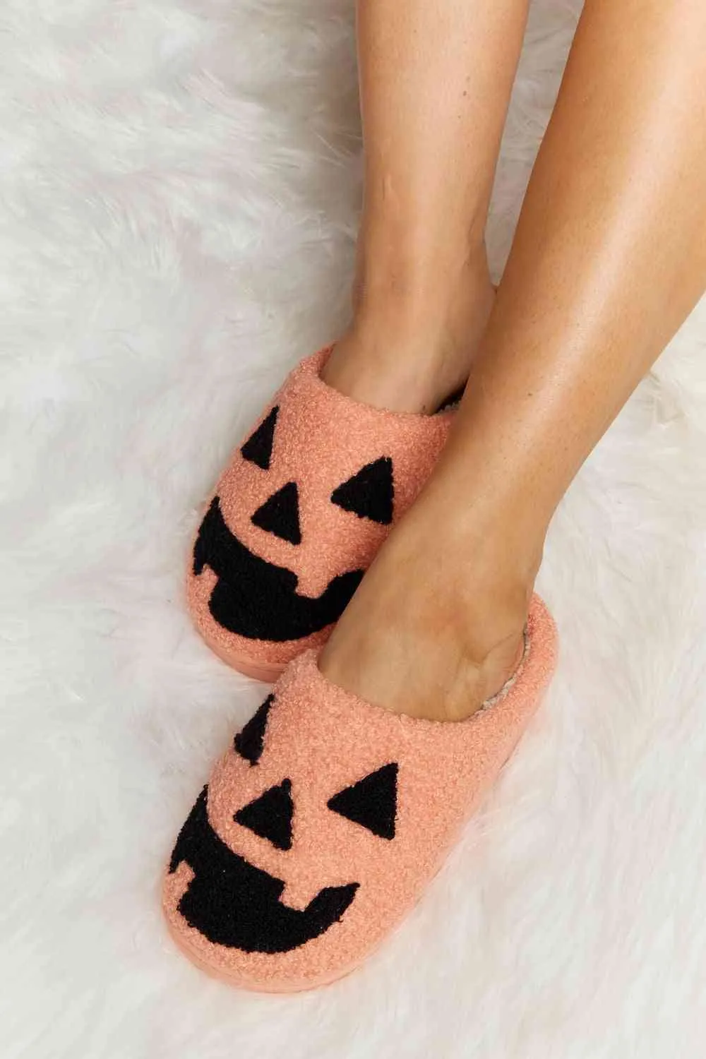 Hazel Blues® |  Melody Printed Plush Slide Slippers