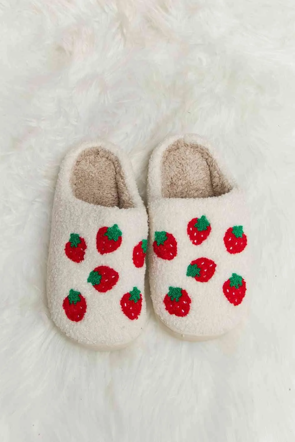 Hazel Blues® |  Melody Printed Plush Slide Slippers