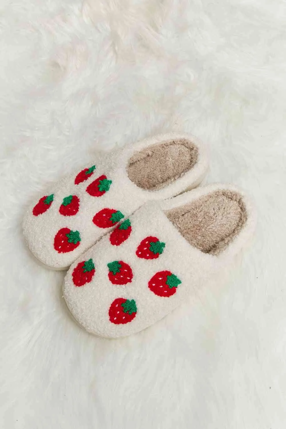 Hazel Blues® |  Melody Printed Plush Slide Slippers