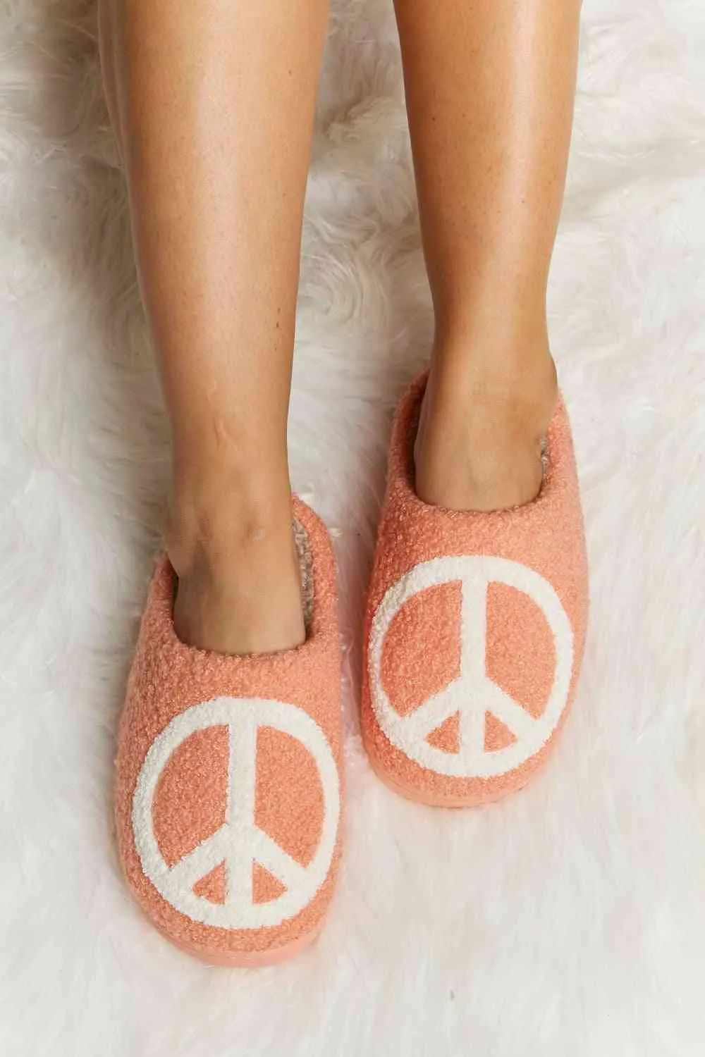 Hazel Blues® |  Melody Printed Plush Slide Slippers