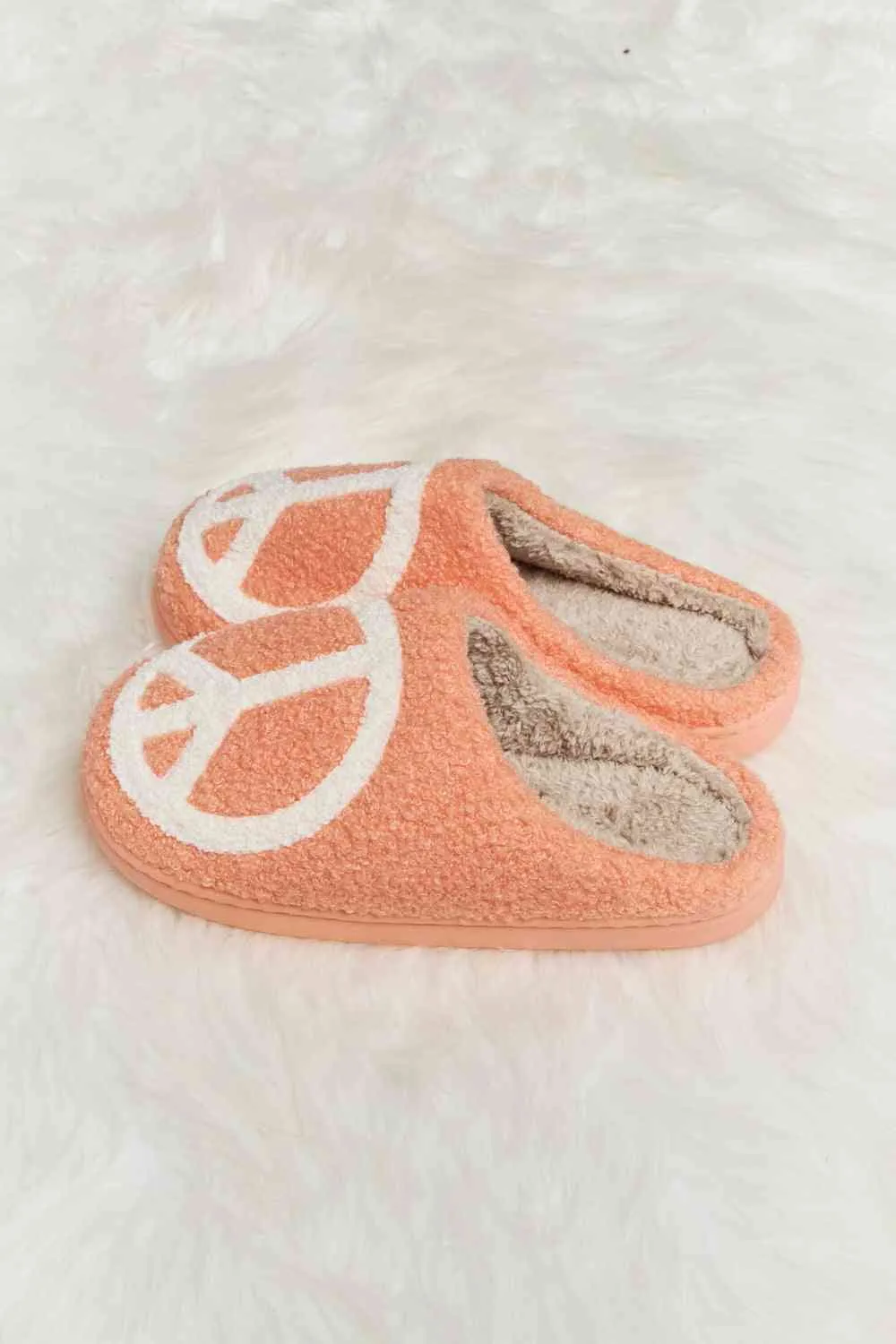 Hazel Blues® |  Melody Printed Plush Slide Slippers